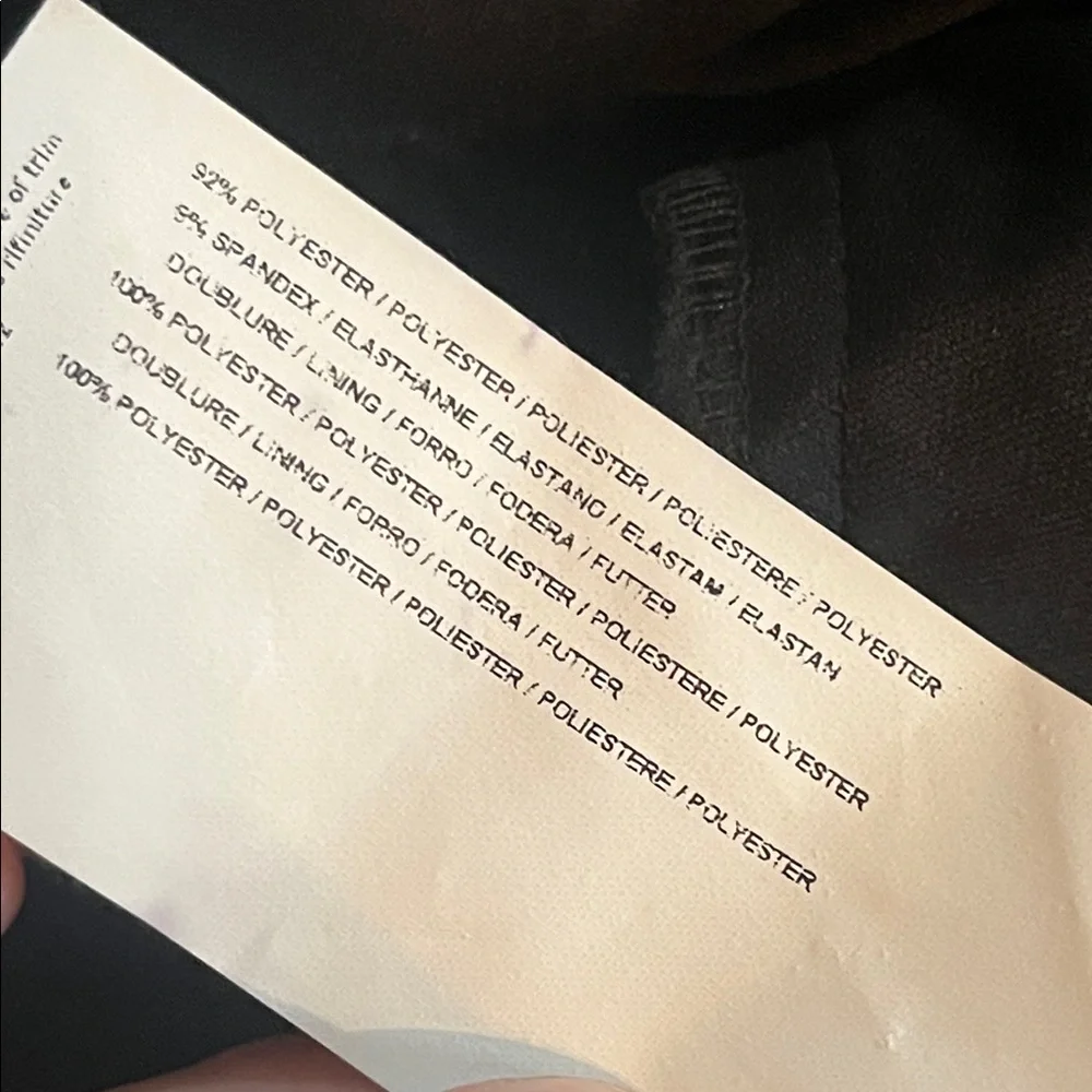 NWT Joseph Ribkoff Black and Silver Patterned Cropped Blazer Jacket Size 6 - Picture 7 of 12